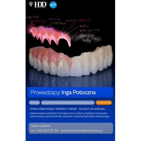 Ceramage & Ceramage Up – praktyczne kursy z Ingą Potoczną